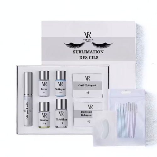 Lash Lift à Domicile : Kit Complet pour des Cils Parfaitement Réhaussés | Veloria Paris